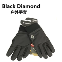 Black Diamond BD Black Diamond Мужчины и женская мягкая раковина плюшевые водонепроницаемые водонепроницаемые альпинистские лыжные перчатки