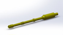 Spot]1:700 Yue Gao model YM-RT0004 Soviet Russia AK100 naval gun metal barrel