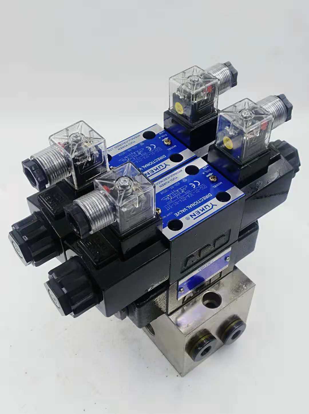 YUCKEN Yulin Oil Research Valve Group Hydraulic Valve Block Oil Road Block Integrated Block MMC-01-2 two-way hydraulic lock