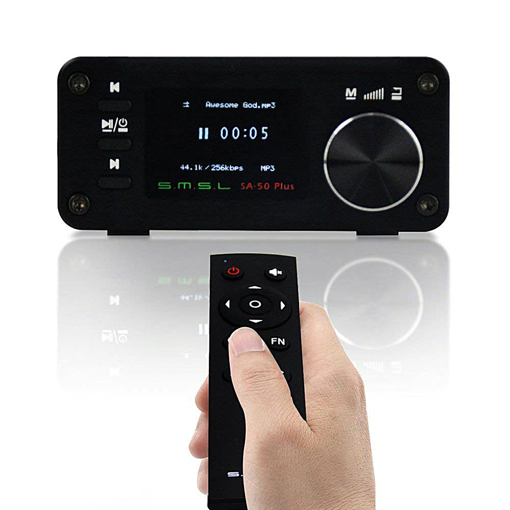 Double wood tri-forest SA-50 PLUS 50W* 2 High power HIFI full digital power amplifier DAC music player