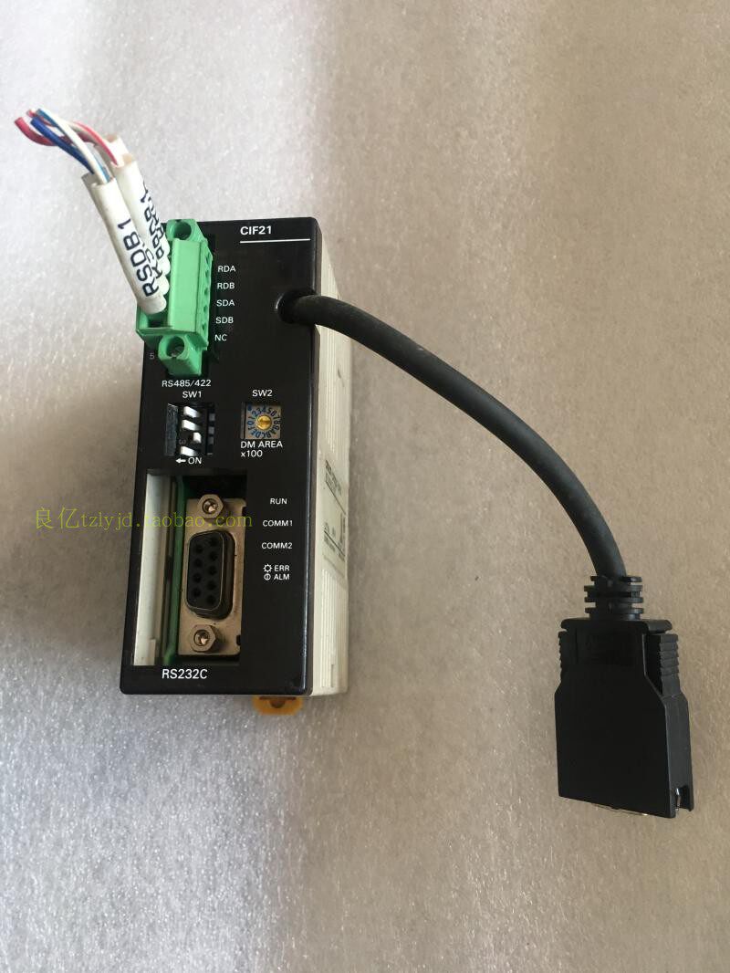 Original assembly and disassembly of the Omron Omron PLC CJ1W-CIF21 Communication Module 