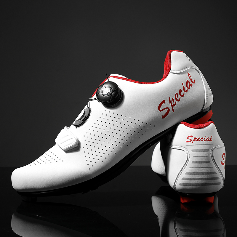 Sen Song Spring Summer Without Lock Riding Shoes Man Card Shoes Waterproof Bike Shoes Climbing Bike Hard Bottom Bike Road Car