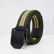 R Black Buckle --- военные зеленые полосы