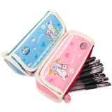 智高 Свежий милый универсальный вместительный и большой мультяшный пенал для школьников, в корейском стиле