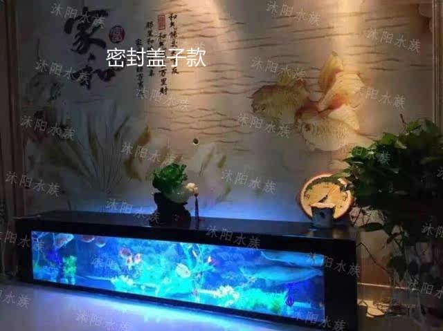 TV cabinet, fish tank, TV cabinet, fish tank, living room, fish tank, glass bar, TV cabinet, European-style fish tank