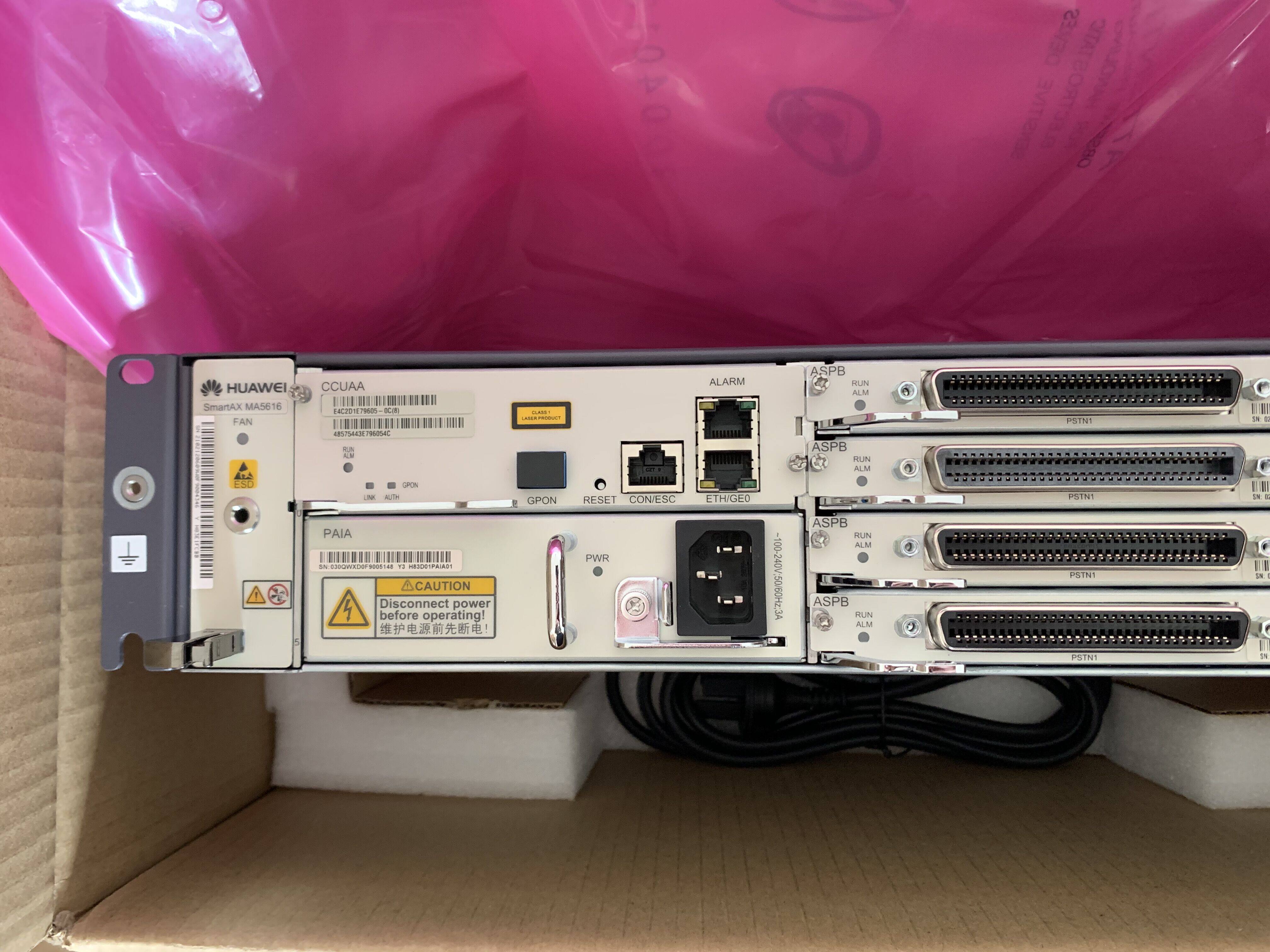 全新华为MA5616 CCUD主控GPON满配ASPB 256语音板卡MDU整机设备有哪些亮点？适合哪些应用场景？-其它光纤设备-淘宝好物网