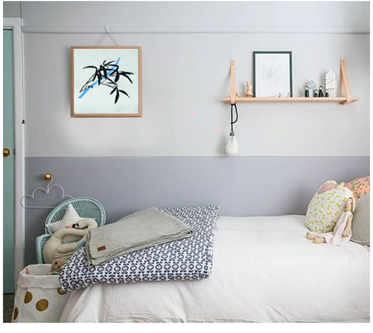 Su thêu thêu kit tự làm người mới bắt đầu vẽ tranh trang trí thủ công với mũi khâu 20 * 20CM khung thêu gỗ