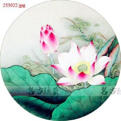 Su thêu handmade kit cơ sở bản đồ thêu chủ đề thêu tay màu quốc gia Tianxiang 35 * 35CM - Bộ dụng cụ thêu khung thêu tròn