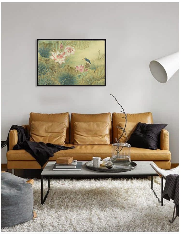 Nổi tiếng thêu nghệ thuật thêu thêu tự chế kit mới bắt đầu vẽ tranh trang trí thủ công nghe âm thanh của âm thanh không biết mùa thu 30 * 45CM khung thêu tròn