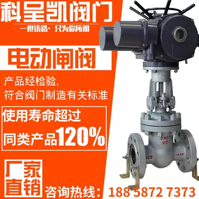 Z941H-16 25C electric cast steel flanged gate valve DN50 100 150 200 300 Flange gate valve