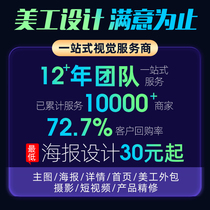 Hooyi Visual Poster Banner Drilling Drilling DetailDesign for Design of Shop Decoration