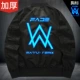 Show Luo Allen Walker DJ Winter Alan Walker Sweater Tide Faded với áo khoác bóng chày cardigan