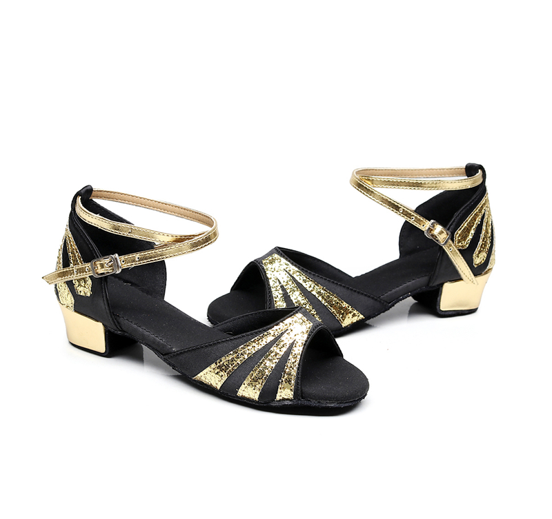 Chaussures de danse latino en satin - Ref 3448016 Image 87