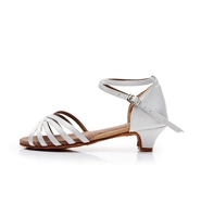 Белый пятерка круглая каблука