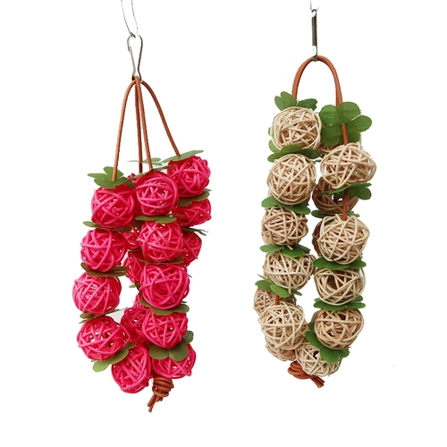 Натуральная мочалка, хваталка, игрушка для тренировок, можно грызть, оригинальный цвет