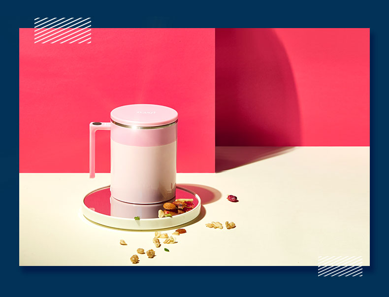 钻技 全自动磁力搅拌杯 智能懒人水杯 图12