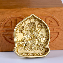 Name-Jun Buddha decorated with delicate pure copper six arms black maha gaga care law god wipe the Buddha molds the great number of the great boutique of the Buddha