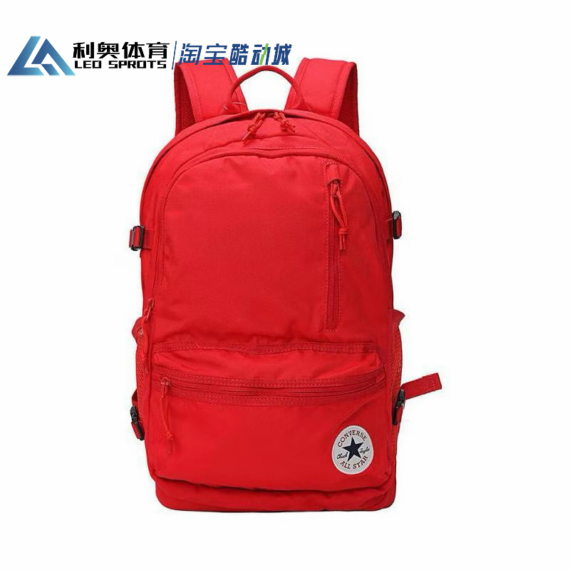 Converse Converse Backpack Straight Edge Simple Computer School Bag for Men and Women 10021138-019