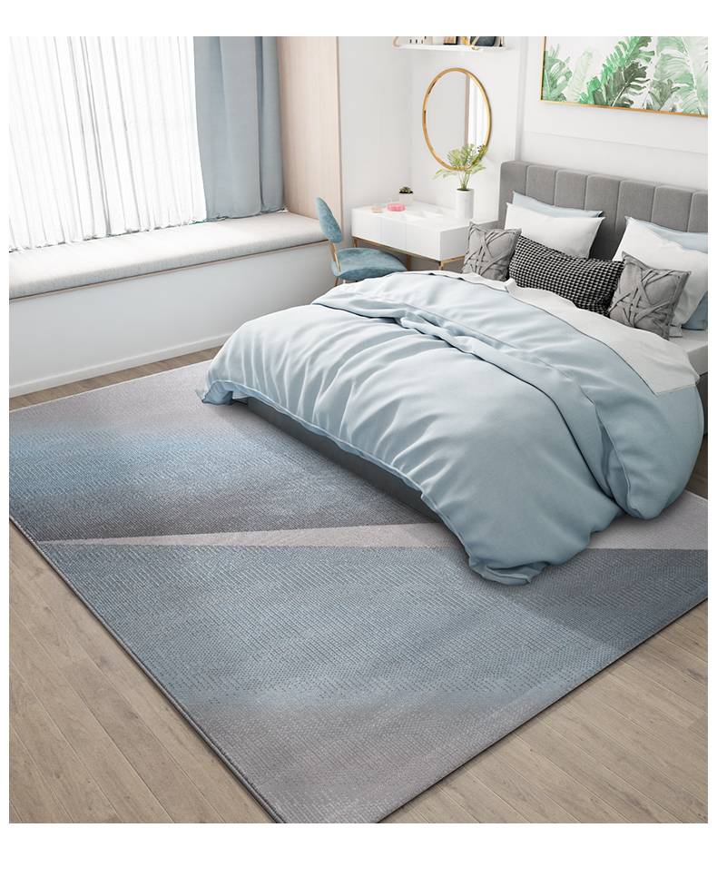 Meierju phòng khách thảm Bắc Âu đơn giản hiện đại dùng một lần sofa bàn cà phê mat phòng ngủ cạnh giường màu đỏ nhà đầy đủ cửa hàng - Thảm thảm trải nhà