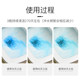 Toilet cleaning spirit toilet cleaner toilet deodorant artifact toilet fragrance type toilet cleaning treasure blue bubble descaling strong