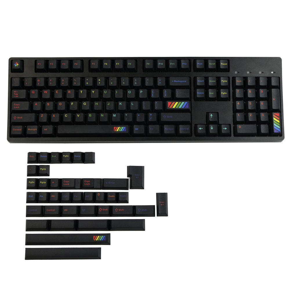 午前12時前のご注文は当日発送 GMK MIDNIGHT RAINBOW base kit 新品