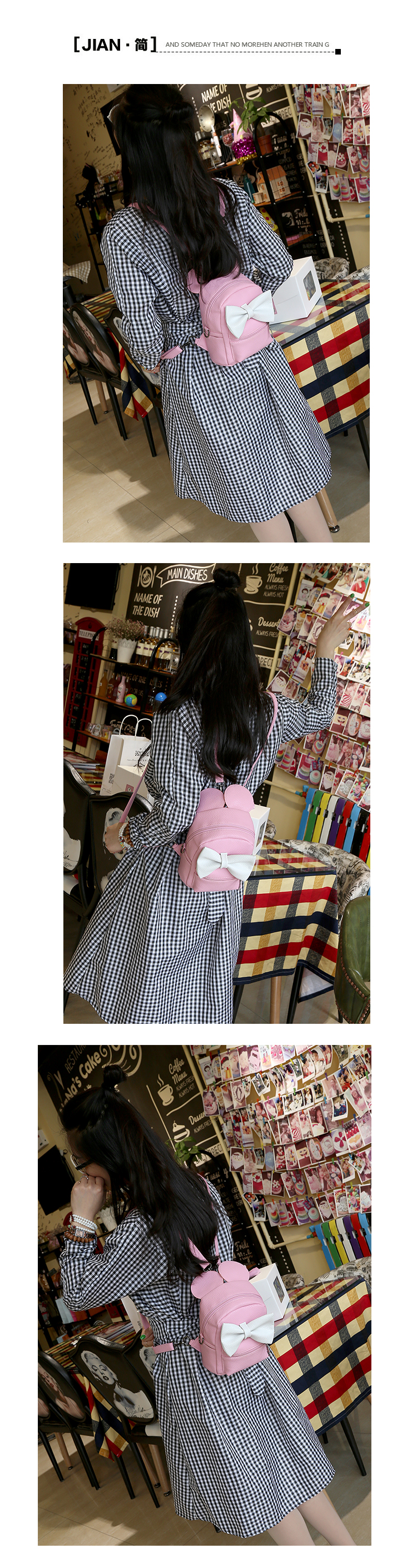 Korea PUbackpack(black)NHSK0207-black
