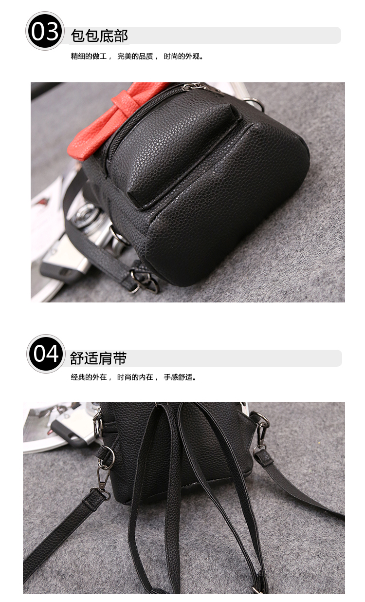 Korea PUbackpack(black)NHSK0207-black