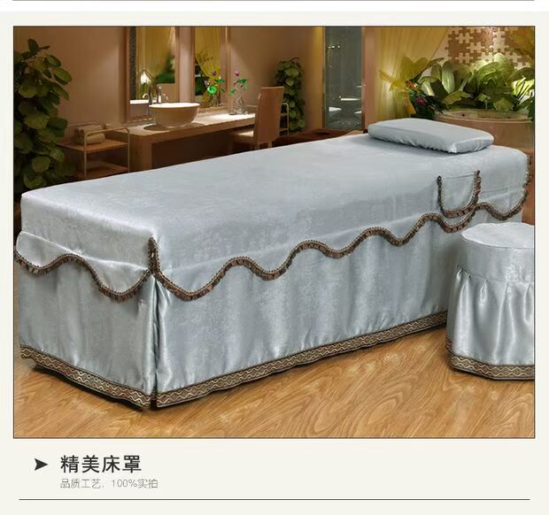 Mới cao cấp nhung khăn trải giường vải gia đình bốn vẻ đẹp chung massage cơ thể Điều trị khăn trải giường tờ tùy vận chuyển - Trang bị tấm khăn trải giường spa
