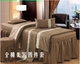 Đồng bằng màu sắc đẹp massage giường bốn bộ bông tấm spa dầu gội đầu giường bốn bộ thẩm mỹ viện trải giường bông khăn trải giường spa cao cấp