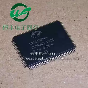 New CY7C1360C-200AJC CY7C1360C-200AJXC QFP100 memory chip
