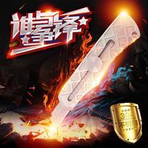 304 Stainless Steel Heavy Metal Wallpaper Electrical Leather All Steel Industrial Grade US Sewing Knife JL-07