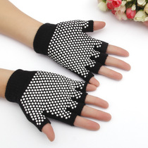 Manufacturers new other sunscreen foreign trade yoga ladies outdoor non-slip dew finger sports semi-finger fitness gloves