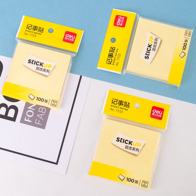 Able 7733 convenience stickup with note message Message convenience post N sub-stick to stick with sticky student stationery
