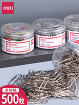 Able Back to shape needle 0018 Large number of return type needle Colour tunic needle office supplies metal back type needle roundabout