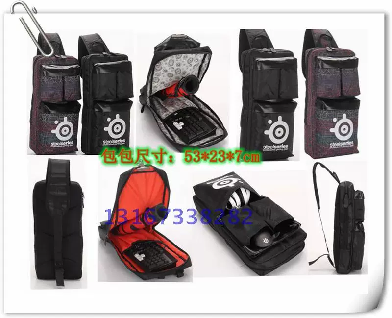 Steelseries / 赛 Túi bàn phím esports trò chơi thiết bị ngoại vi hoàn thiện kỹ thuật số lưu trữ ba lô vai duy nhất