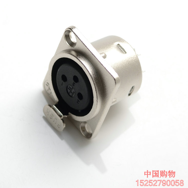 Canon seat Three-core Canon female seat Canon head and female head Canon head Canon seat