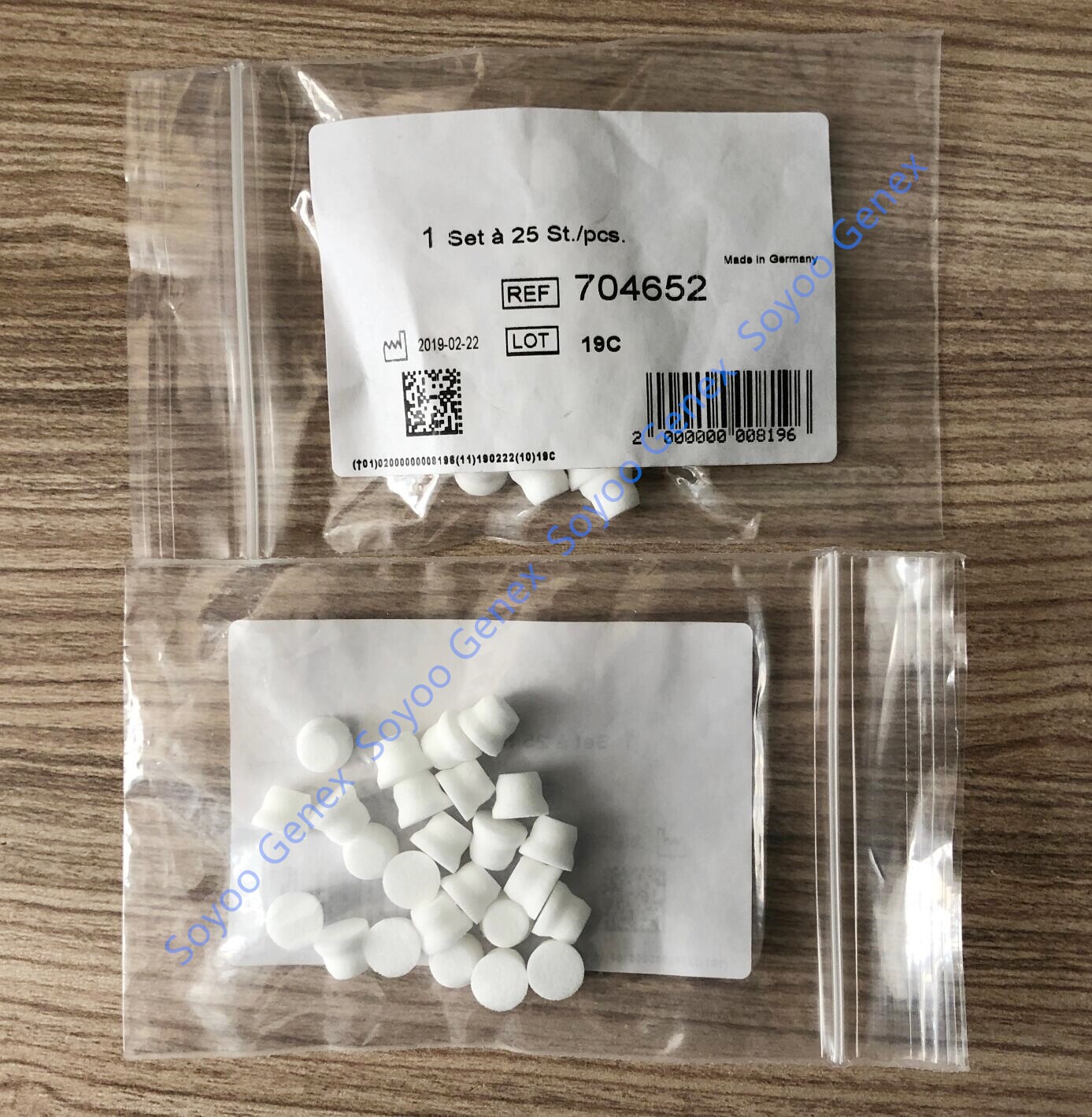 Brand普兰德 滤芯 滤片 移液器滤芯 过滤器 5ml  25个/包  704652