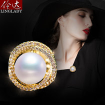 Lingda Korean version of small collar needle anti-light brooch buckle suit shirt pin accessories ins tide personality prick female