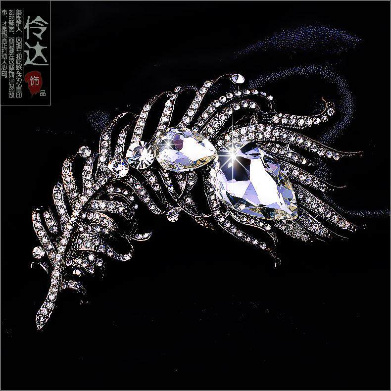 Broche femme LINGLADY en Zircon diamant - Ref 1173592 Image 11