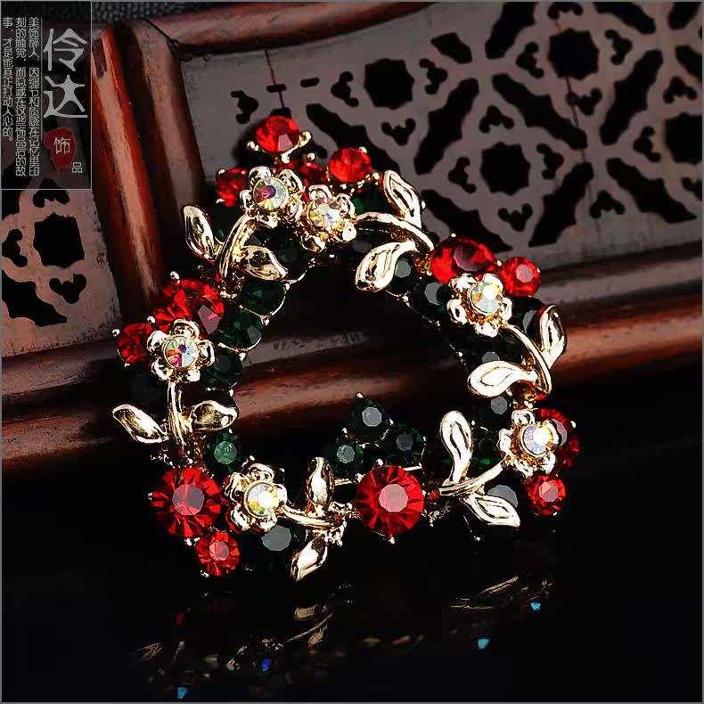 Broche femme LINGLADY en Zircon diamant - Ref 1179457 Image 10