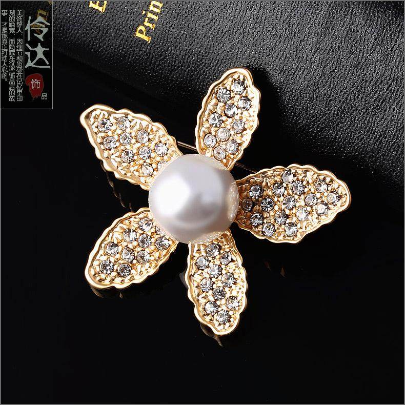 Broche femme LINGLADY en Zircon diamant - Ref 1173963 Image 20