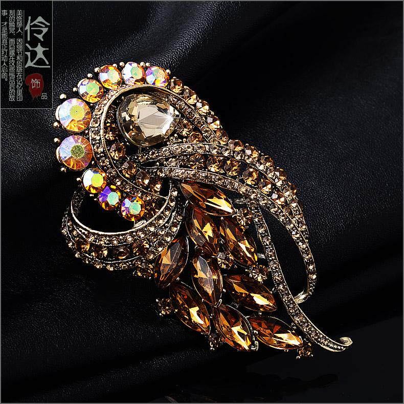 Broche femme LINGLADY en Zircon diamant - Ref 1174139 Image 8