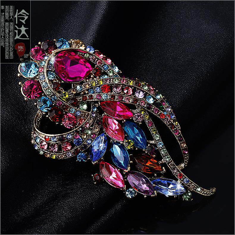 Broche femme LINGLADY en Zircon diamant - Ref 1174139 Image 19