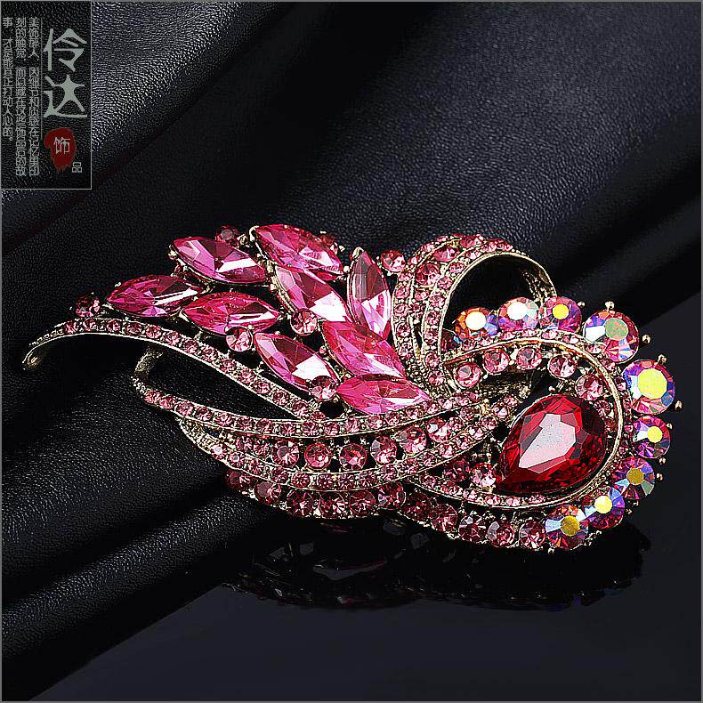 Broche femme LINGLADY en Zircon diamant - Ref 1174139 Image 9