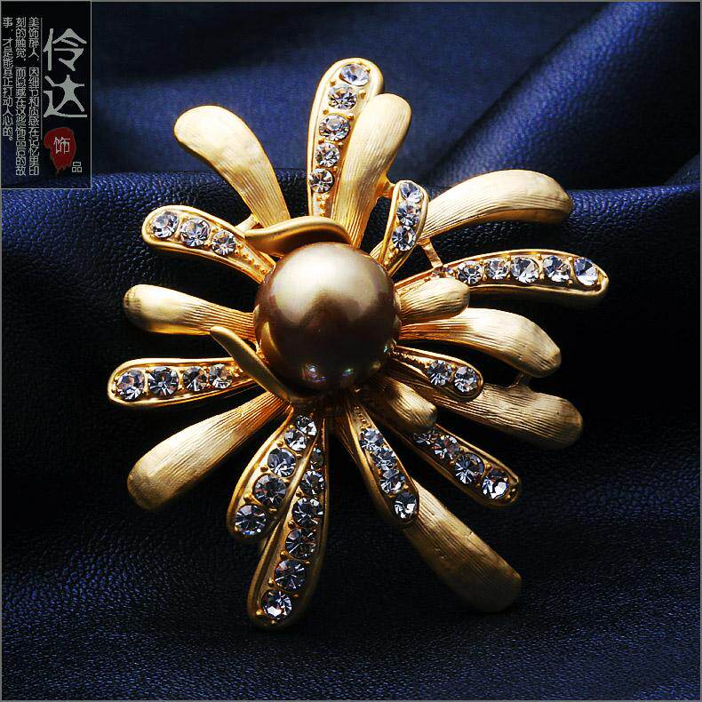 Broche femme LINGLADY en Zircon diamant - Ref 1172683 Image 18