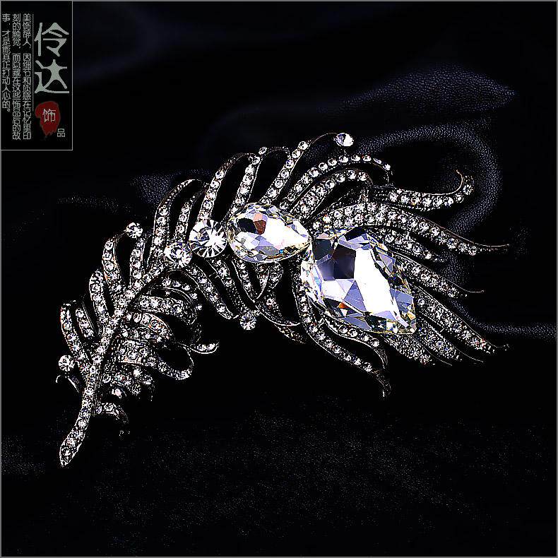 Broche femme LINGLADY en Zircon diamant - Ref 1173592 Image 13