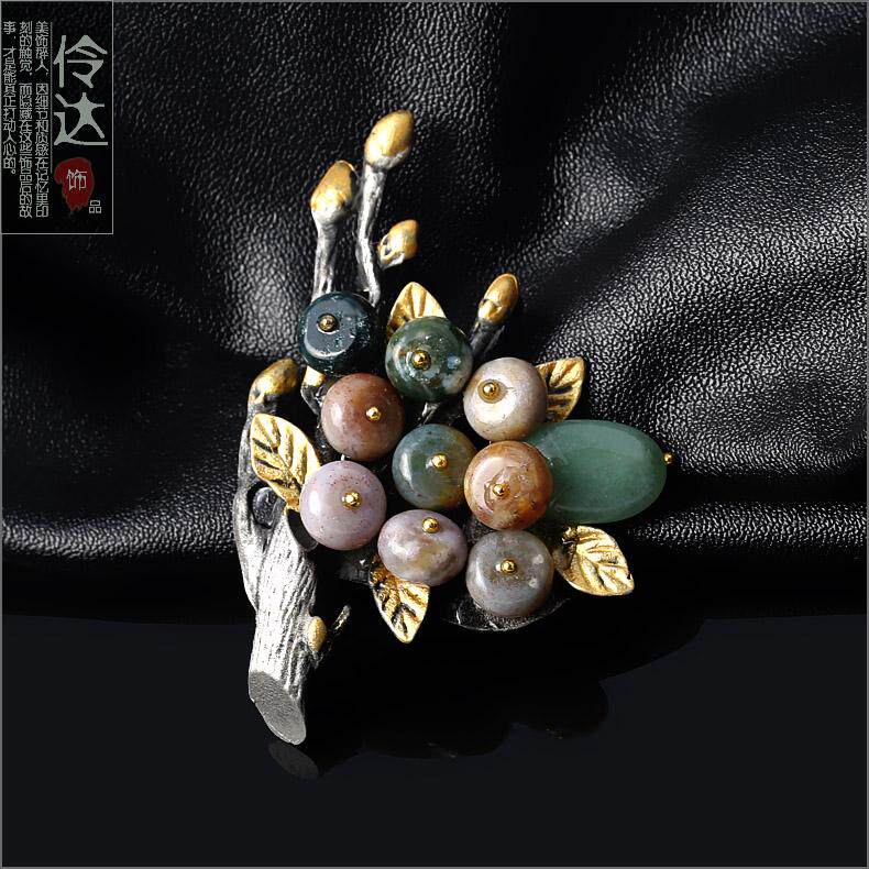 Broche femme LINGLADY en Zircon diamant - Ref 1174824 Image 12