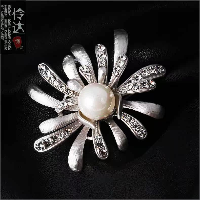 Broche femme LINGLADY en Zircon diamant - Ref 1172683 Image 16