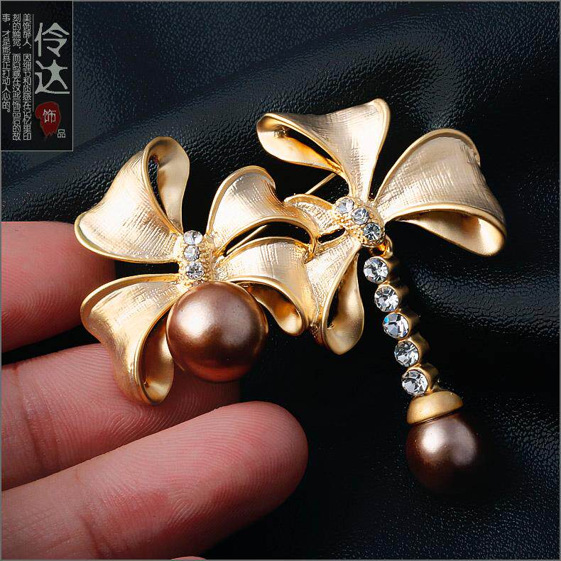 Broche femme LINGLADY en Zircon diamant - Ref 1175635 Image 17