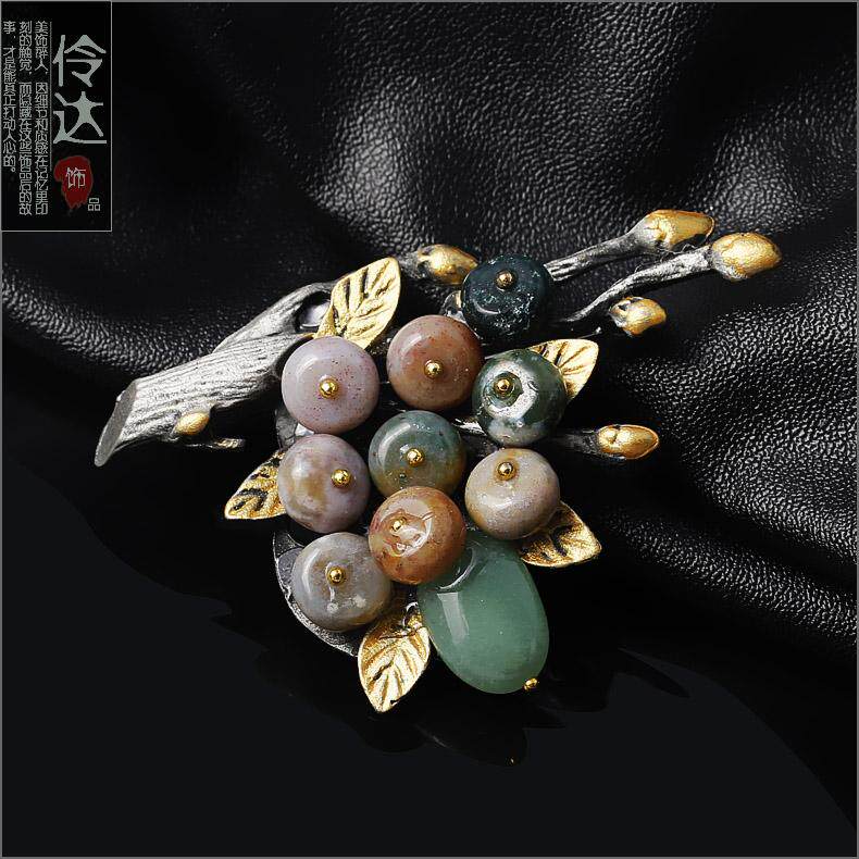 Broche femme LINGLADY en Zircon diamant - Ref 1174824 Image 10